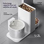 Distributore d acqua per gatti wireless termostatico 2-in-1.