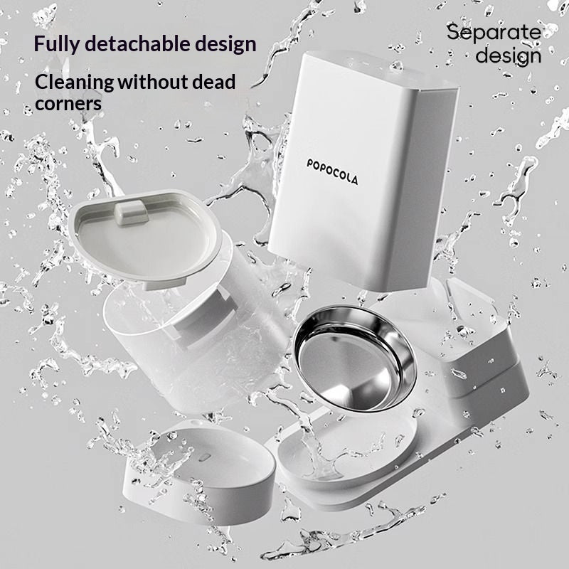 Distributore d acqua per gatti wireless termostatico 2-in-1.
